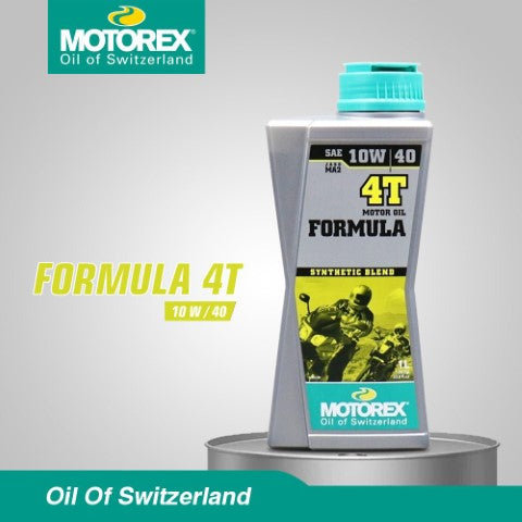 Motorex 10W40 FORMULA ( JASO MA2 ) 1L Motorcycle Engine Oil - Riders Junction