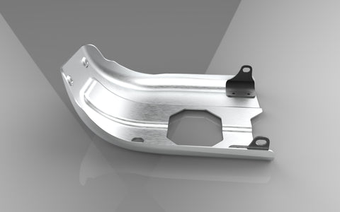 Premium Pressed Aluminium Skid Plate - Super Meteor 650 - Riders Junction