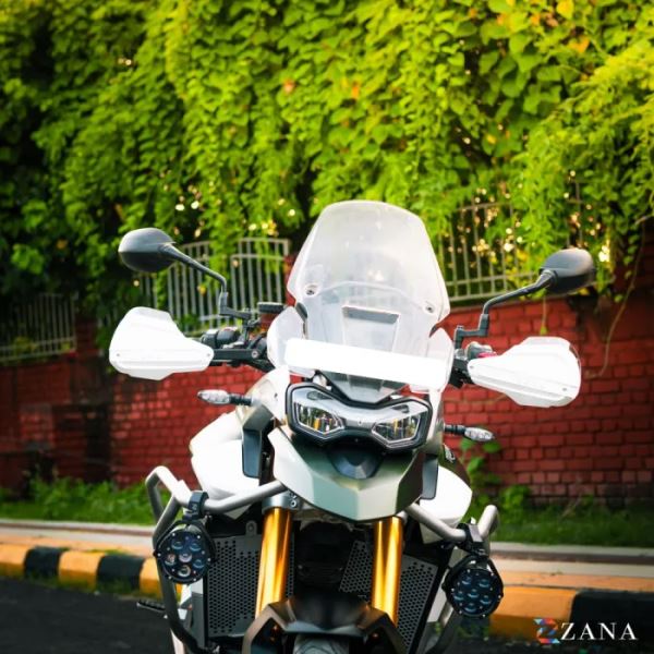 Zana Hand Guard For Tiger 900 Rally Pro (White)-ZI-8617-WW
