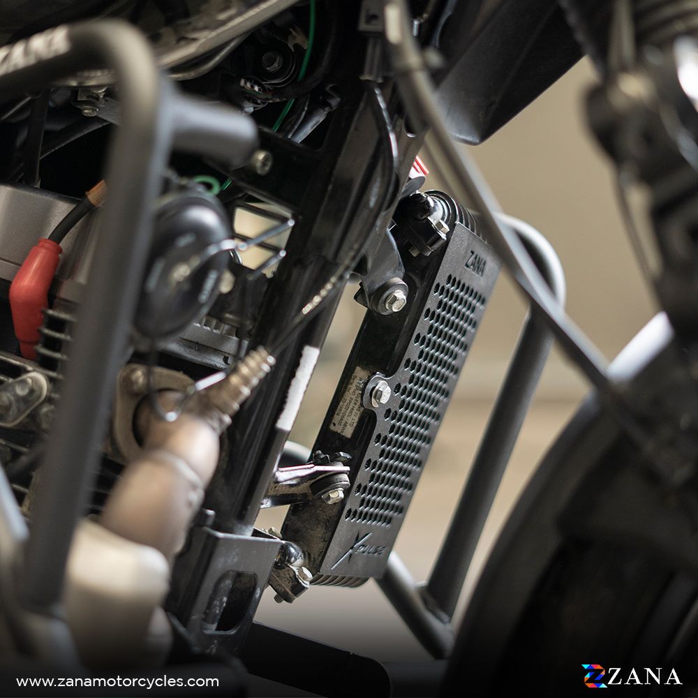 Radiator Guard Honeycomb Black for Hero X-pulse 200