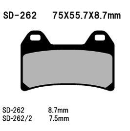 BENELLI TRK 502 2016 Front Brake Pads (Ceramic) Vesrah - SD-262 - Riders Junction