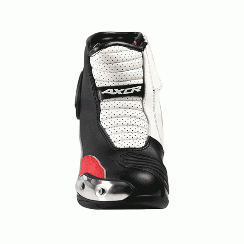 AXOR SLICKS Black Red Riding Boots