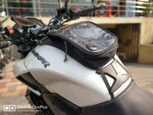 Wolverine Motorcycle Universal Tank Bag/Pouch with Waterproof Cover - Guardian Gears