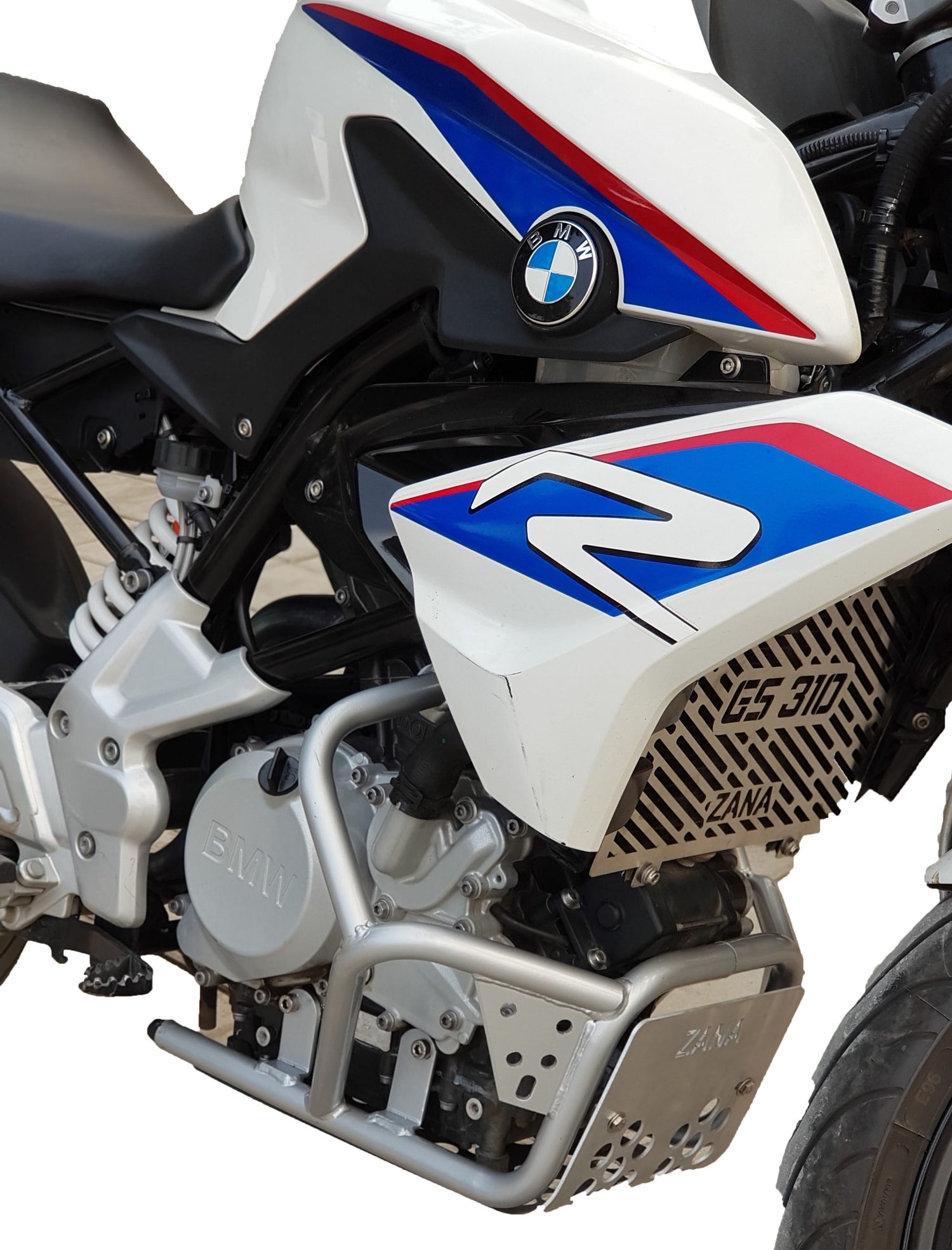 CRASH GUARD AND BASH PLATE BMW 310GS