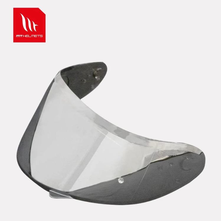 iridium visor for mt helmets AFTER MARKET NIGHT VISION COMPATIBLE WITH V12 THUNDER 3, MUGE VISORWALA and Mirror Chrome. MT VISORS - Elevate Your