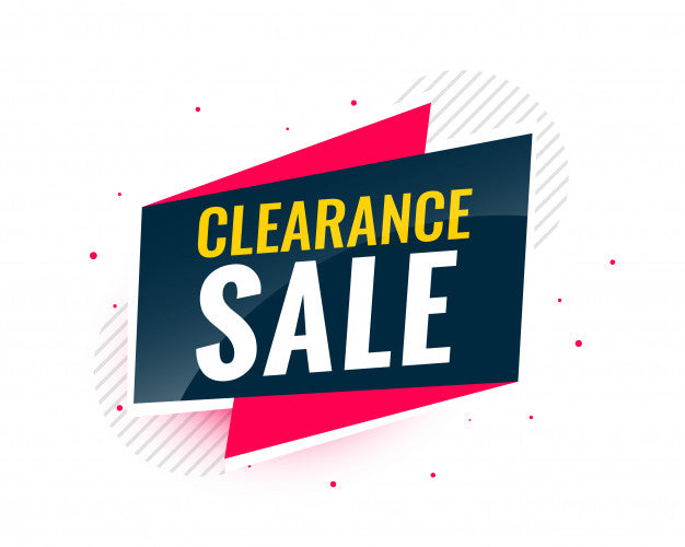 clearance sale