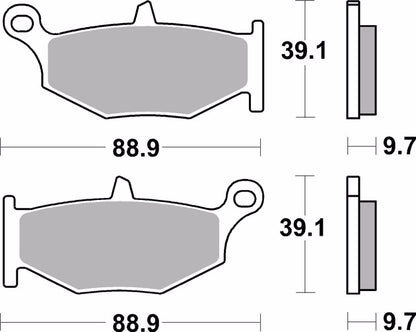 Brembo Brake Pad for Suzuki Hayabusa - 07SU32.SP - Riders Junction
