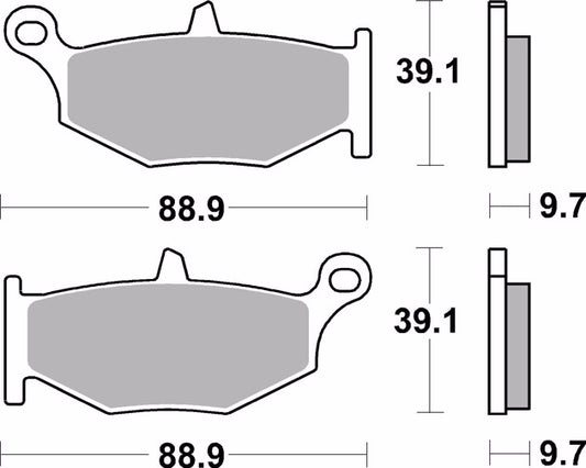 Brembo Brake Pad for Suzuki Hayabusa - 07SU32.SP - Riders Junction