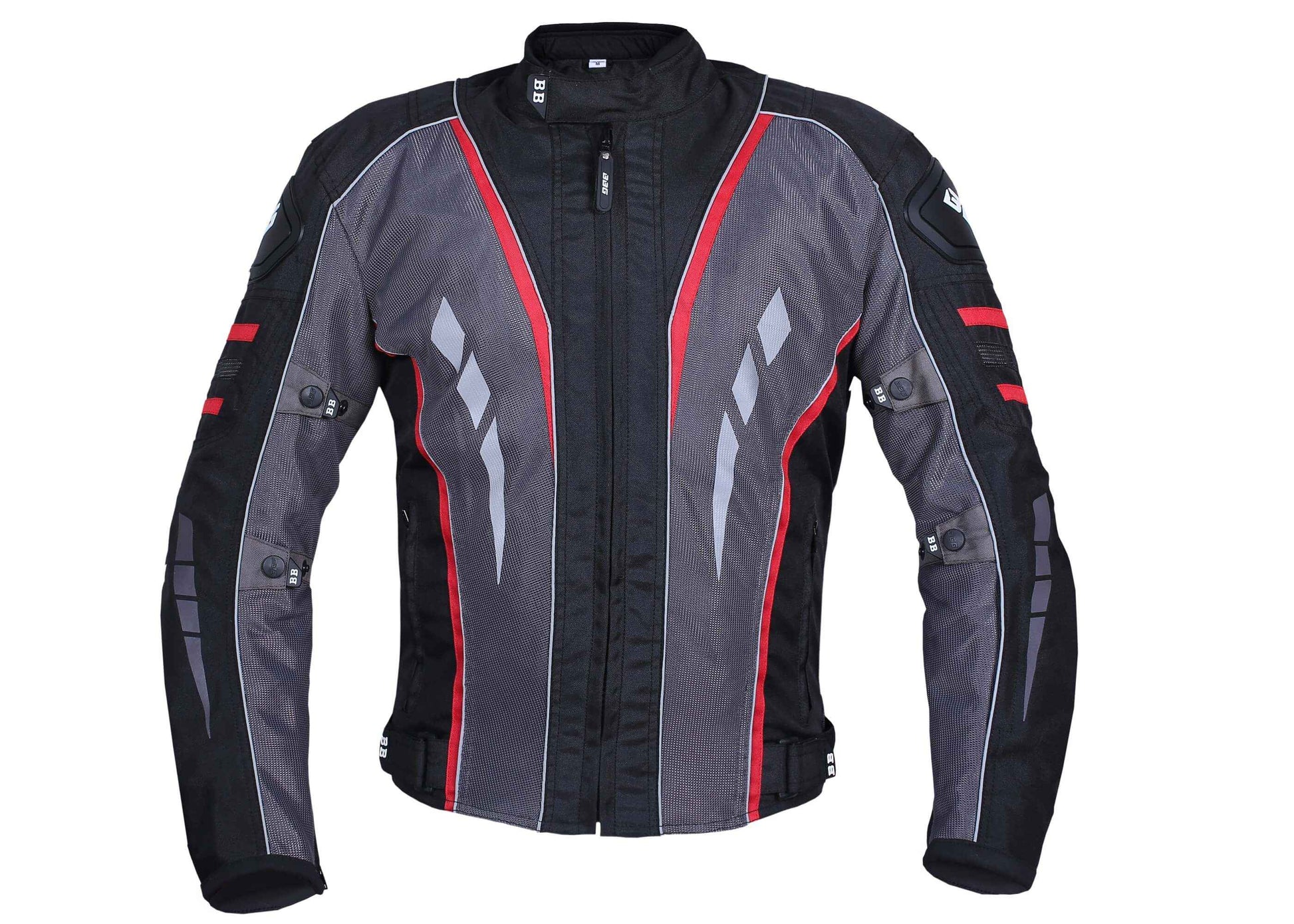 Navigator Riding Jacket Red - Biking Brotherhood
