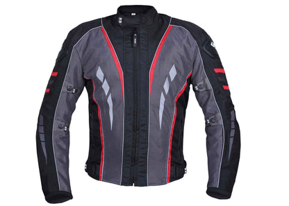 Navigator Riding Jacket Red - Biking Brotherhood