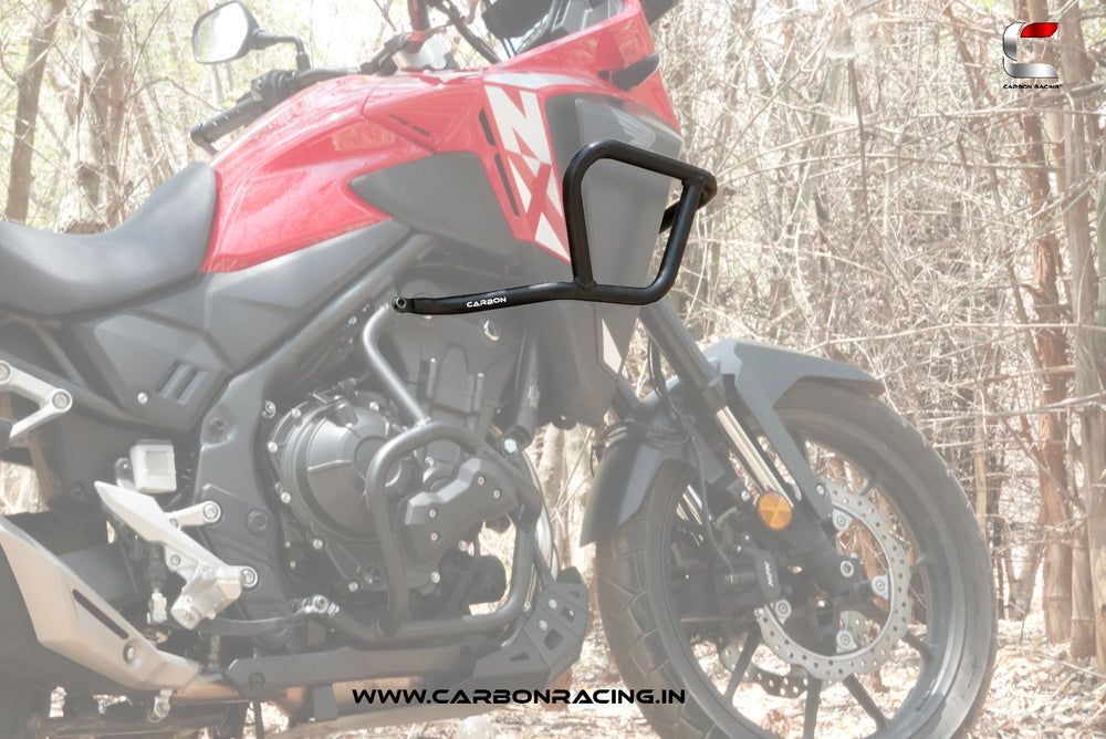 Upper Fairing Crash Guard for Honda NX 500 - Carbon Racing - Riders Junction