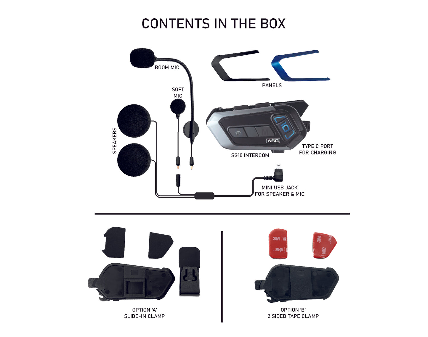 ASG SG10 Bluetooth Mesh Intercom (Pre-Booking Now!)