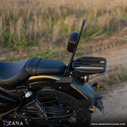 Top Rack with Pillion Backrest for RE Super Meteor 650-ZANA - ZI-8316