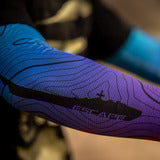 Eurus Cooling Arm Sleeves - Blue & Purple - Riders Junction