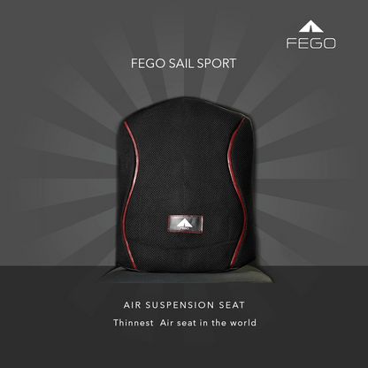Fego Sail Sport - Air Suspension Seat for Motorcycles - 1001FS - Riders Junction
