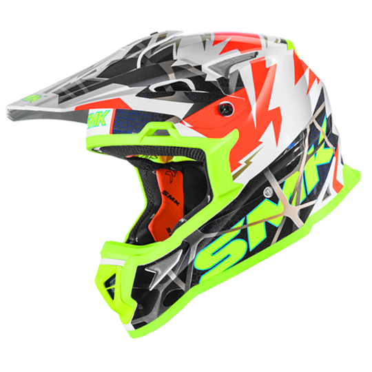SMK Allterra Fulmine Off-road Helmet MA174 - Riders Junction