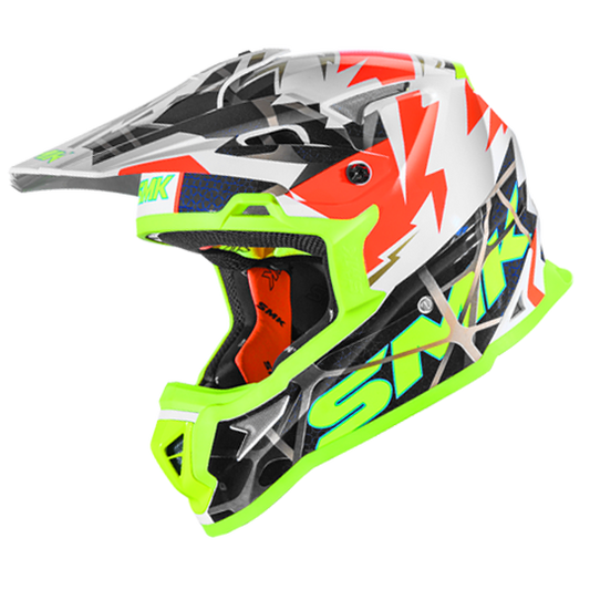 SMK Allterra Fulmine Off-road Helmet MA174 - Riders Junction