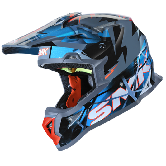 SMK Allterra Fulmine Off-road Helmet MA651 - Riders Junction