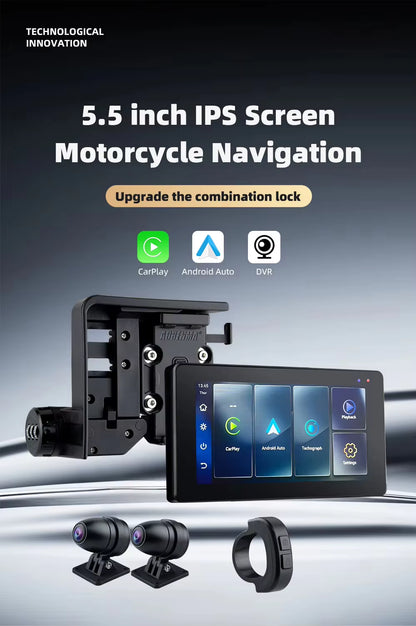 LBC Moto BMW S5 PRO (5.5 Inch) Display Dashcam Series with BMW Bracket
