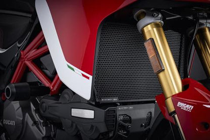 Evotech Performance Radiator & Oil Cooler Guard Set For Ducati Multistrada 1200 / 1260 / 950 / V2