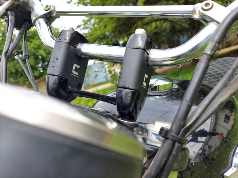 2 Inch Handlebar Risers (Insert Type) for Interceptor 650 - Matt Black
