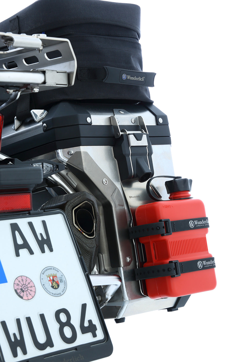 Wunderlich Side Case Container Rack RIGHT- 20570-500