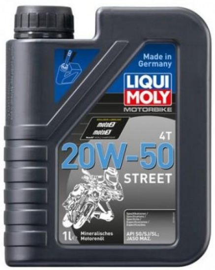 Liqui Moly 20W50 Street 1L - Riders Junction