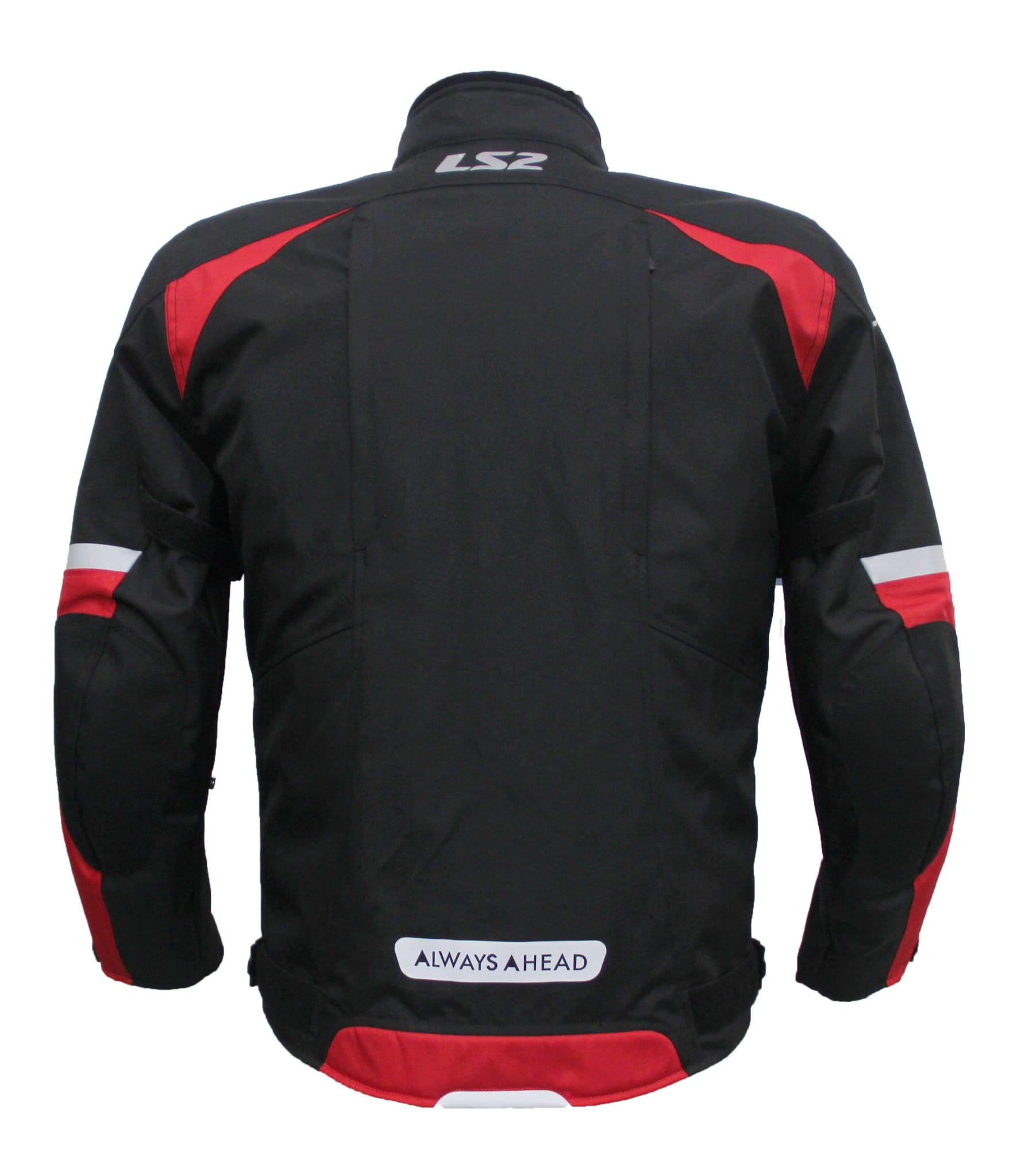 LS2 Serra Mesh Black Red Jacket - Riders Junction