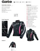 LS2 Gate Man Mesh Black Red Jacket - Riders Junction