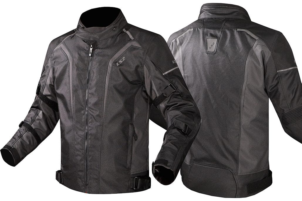 LS2 SEPANG BACK DARK GREY JACKET L2 - Riders Junction