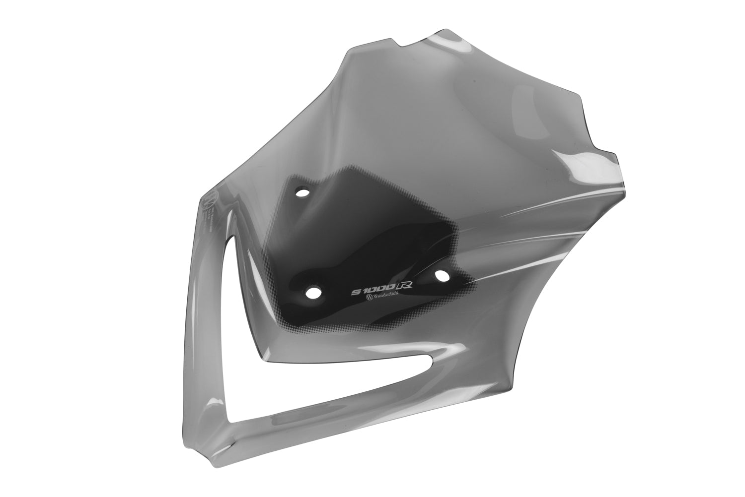 Wunderlich BMW S1000R Screen - Windscreen Touring (H410 W307) Smoked Grey - 35751-002