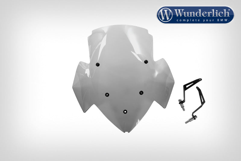 Wunderlich BMW S1000R Screen - Windscreen Marathon (H472) Smoked Grey - 35751-202