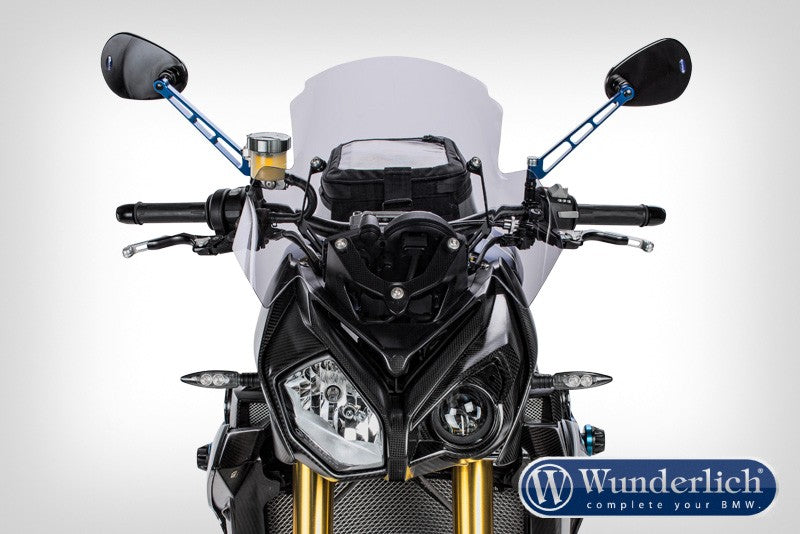 Wunderlich BMW S1000R Screen - Windscreen Marathon (H472) Smoked Grey - 35751-202