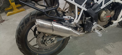Silver Stallion Performance Exhaust for TVS RTX 300 Exhaust (Full System)