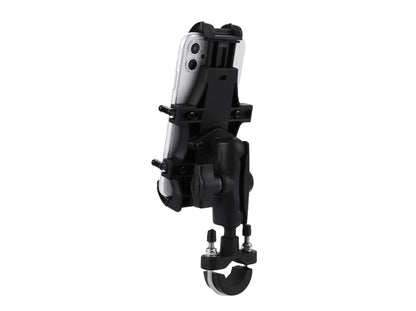 4-Sided Grip Mobile Holder Mount - Black - Grandpitstop
