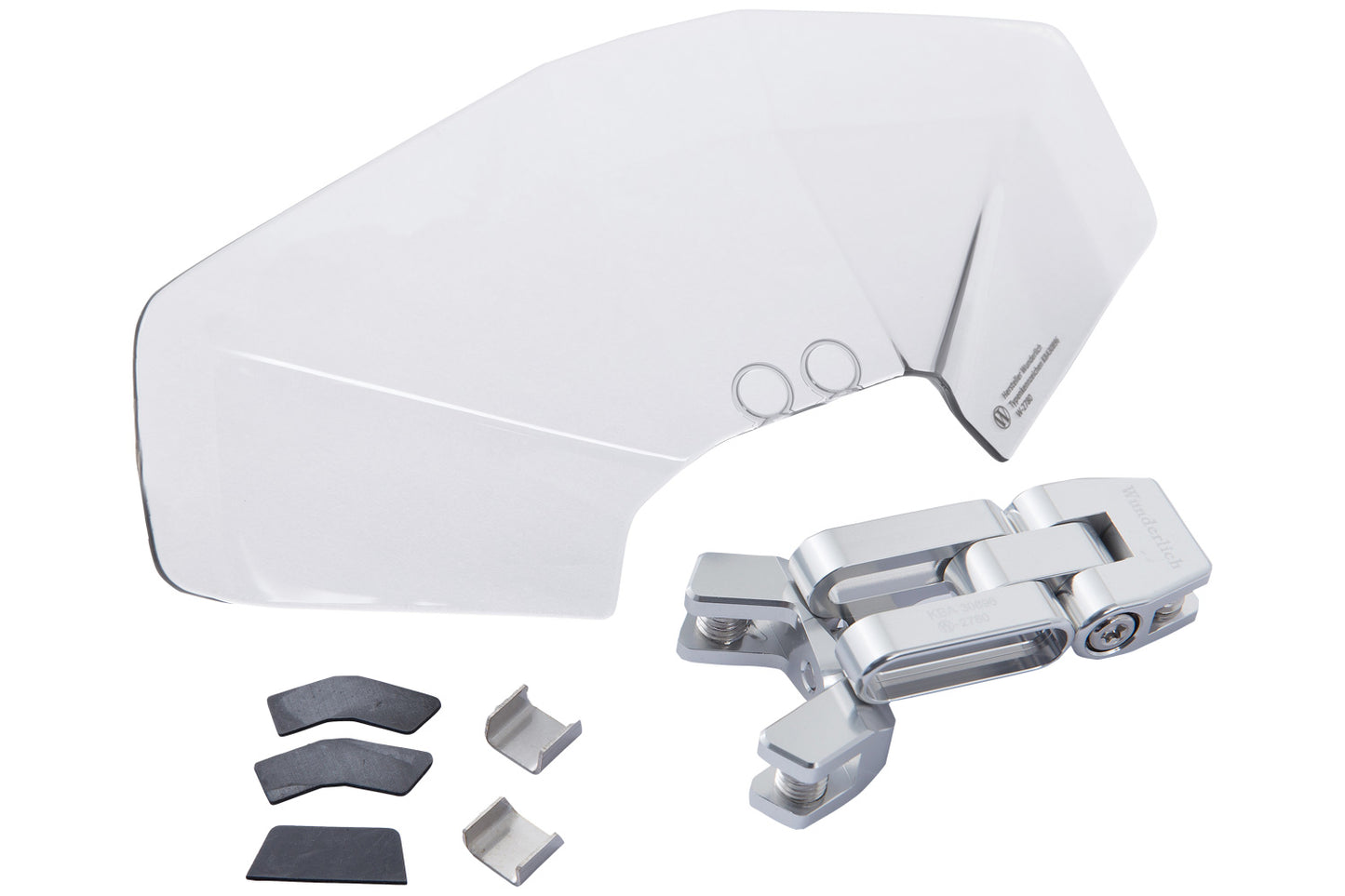 Wunderlich Screen Wind Deflector - Ergo 3D+ (245*105) Clear - 42350-101