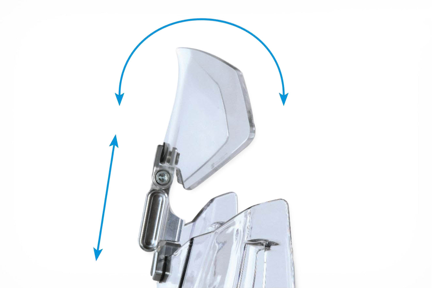 Wunderlich Screen Wind Deflector - Ergo 3D+ (245*105)Clear - 42350-101