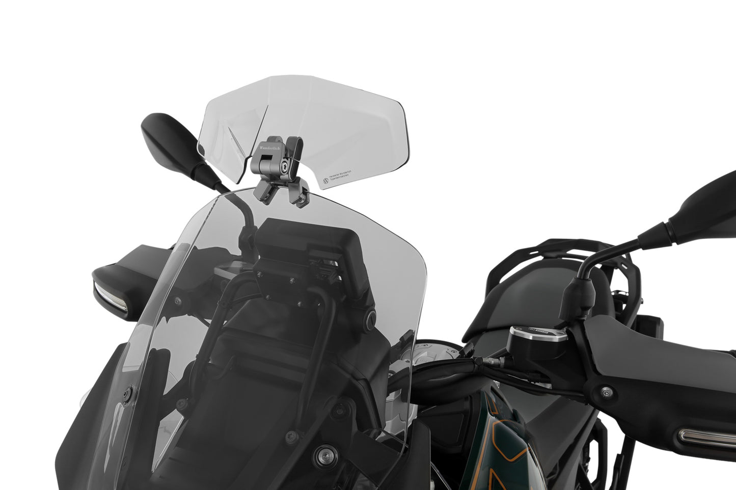 Wunderlich Screen Wind Deflector - Ergo 3D+ (245*105) Smoked Grey -  42350-102