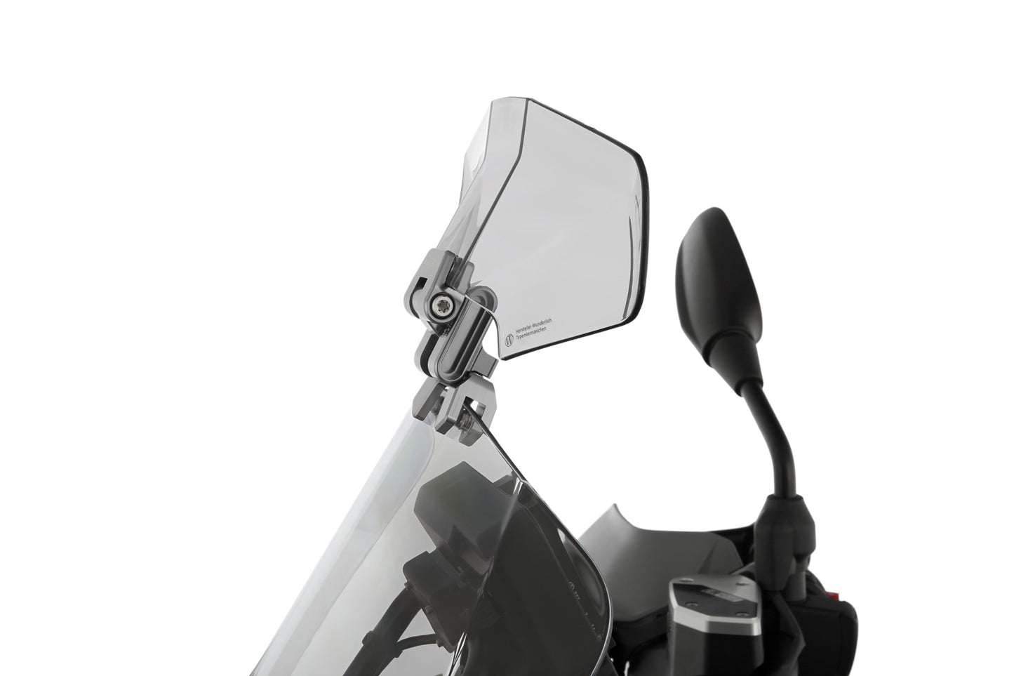 Wunderlich Screen Wind Deflector - Ergo 3D+ (245*105) Smoked Grey -  42350-102