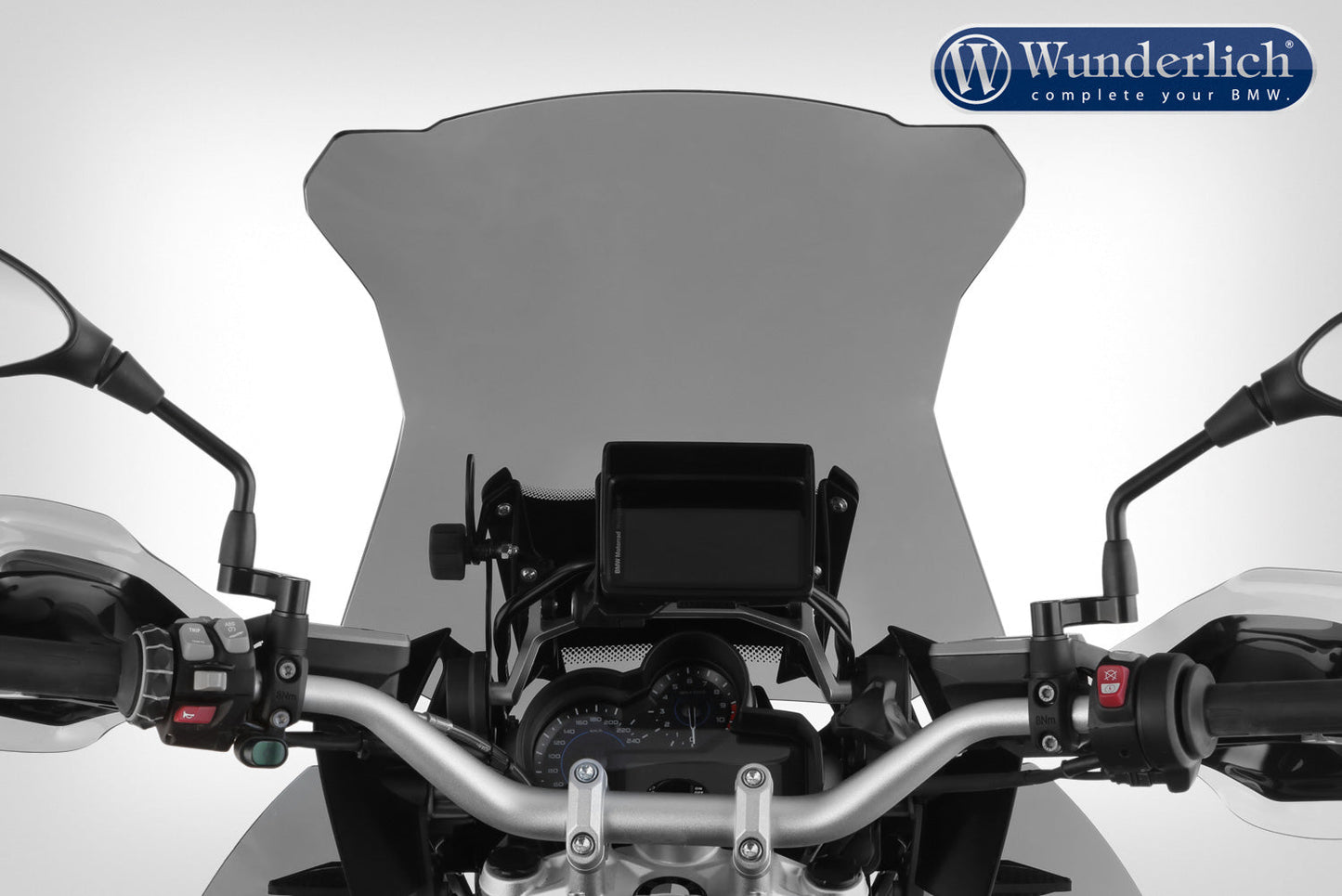 Wunderlich BMW Series GS Screen - Windscreen Marathon (H: 524 mm) No Can be brought seperately - 42710-202