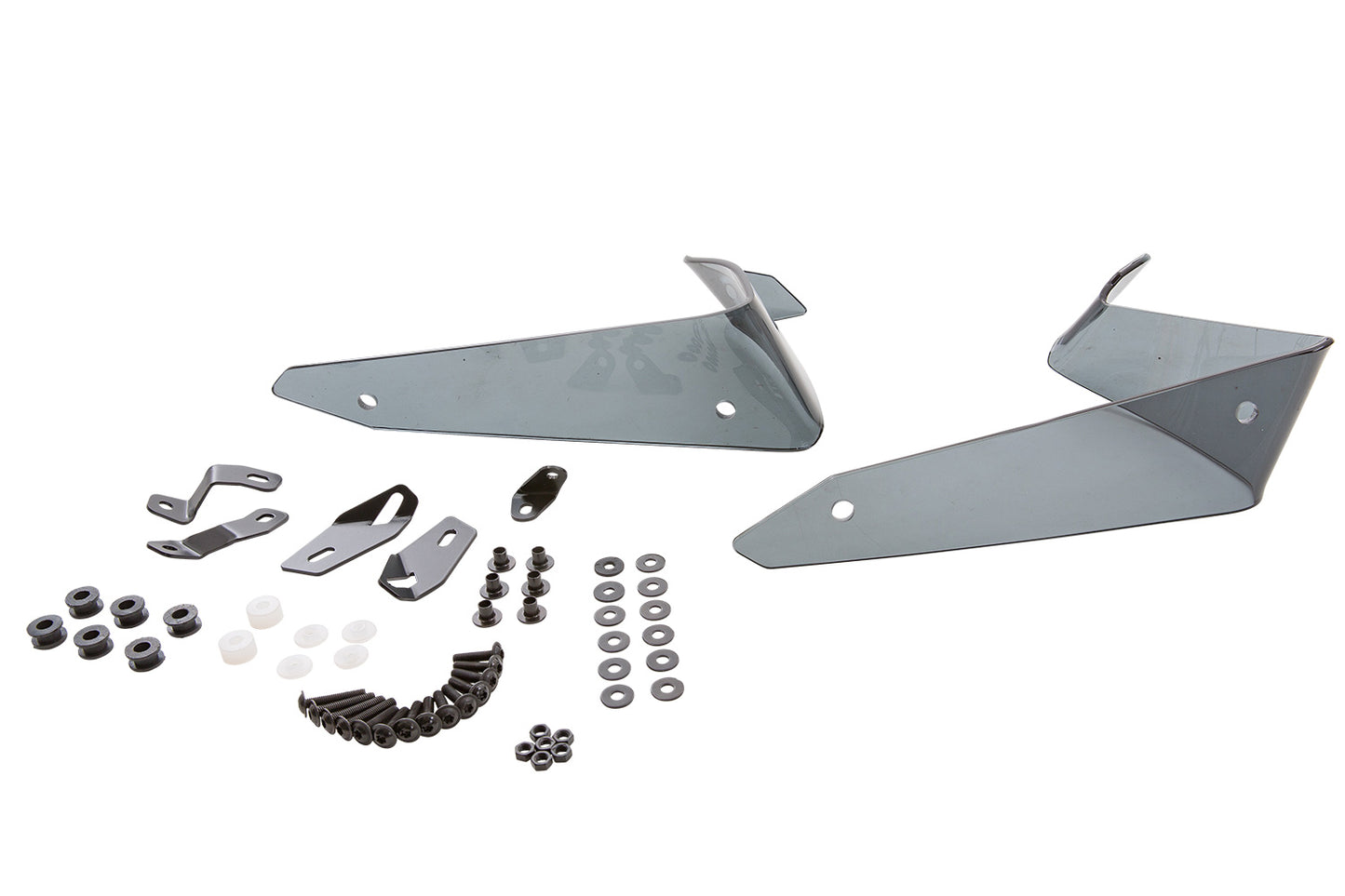 Wunderlich BMW S1000XR Ergonomics - Screen Hand Deflectors Dark - 44830-006