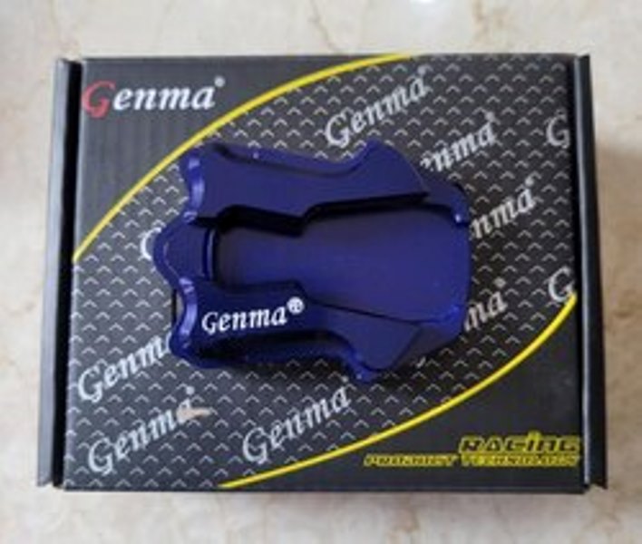 Yamaha Aerox Side Stand Extender-Blue