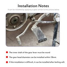 Gear Lever Pedal Rubber Shoe Protector - Riders Junction