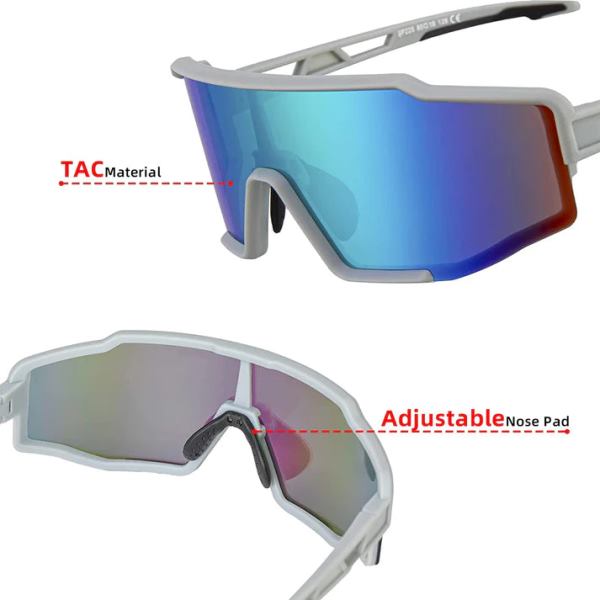 ROCKBROS Polarized Sunglasses Tac Polarized & UV403 Protection (SP225GB)-Grey
