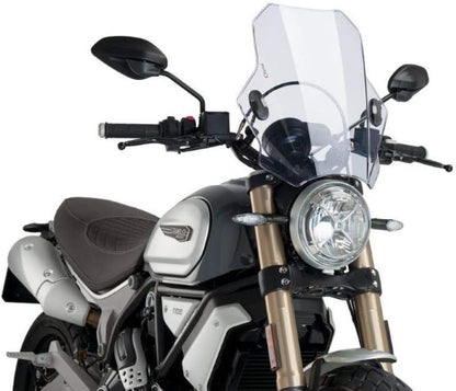 Puig Windshield 8088W MOD. BAT Universal C/Clear - Riders Junction