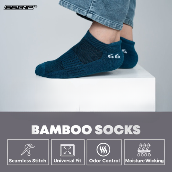 66BHP Bamboo Socks (Men/Women)-Mixed Colour Combo-Buy 2, Get 1 Free ( Combo Pack )