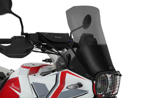 Wunderlich Ducati Desert X Screen - Marathon Smoked Grey - 70150-002
