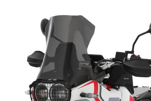 Wunderlich Ducati Desert X Screen - Marathon Smoked Grey - 70150-002