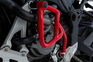 Wunderlich Ducati Desert X Protection - Engine Guard ( Left) Red Fits Without Wunderlich Tank Guard Only -70200-004