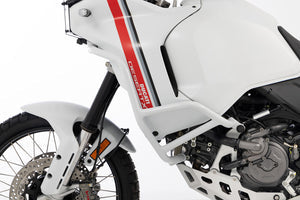 Wunderlich Ducati Desert X Protection - Tank Guard (White) Fits Standard Protection Plat (Not With Off Road) - 70210-108